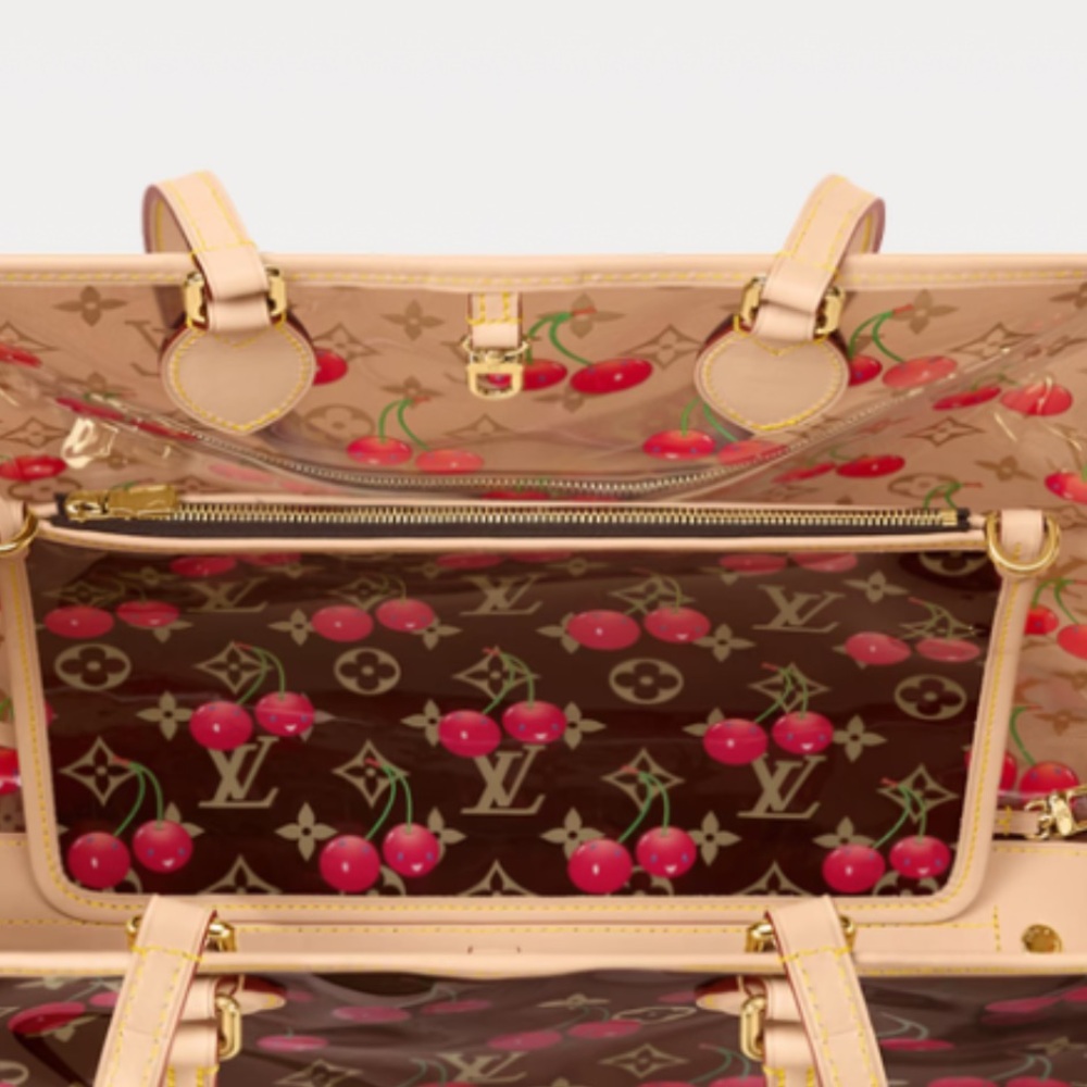 Murakami Louis Vuitton Cherry Brown and Red Clutch/Crossbody bag 2025 - Picture 9 of 9